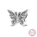 Sterling Silver Spring Colorful Butterfly