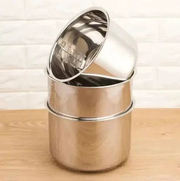 Pressure Cooker Pot 304 Stainless Steel Rice Liner 2L to 6L