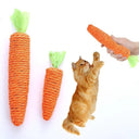 Carrot Cat Toy Chew And Play For Cats Charming Fun