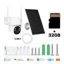 Solar-Powered Security Camera for Homes