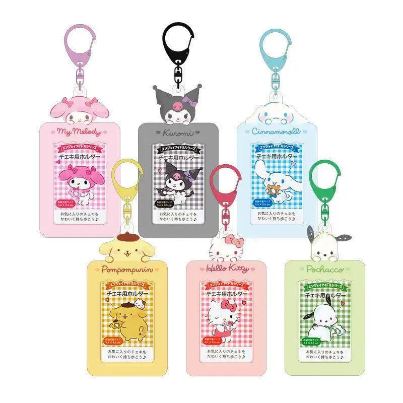 Sanrio Cinnamoroll Cute Card Holder Keychain Pendant