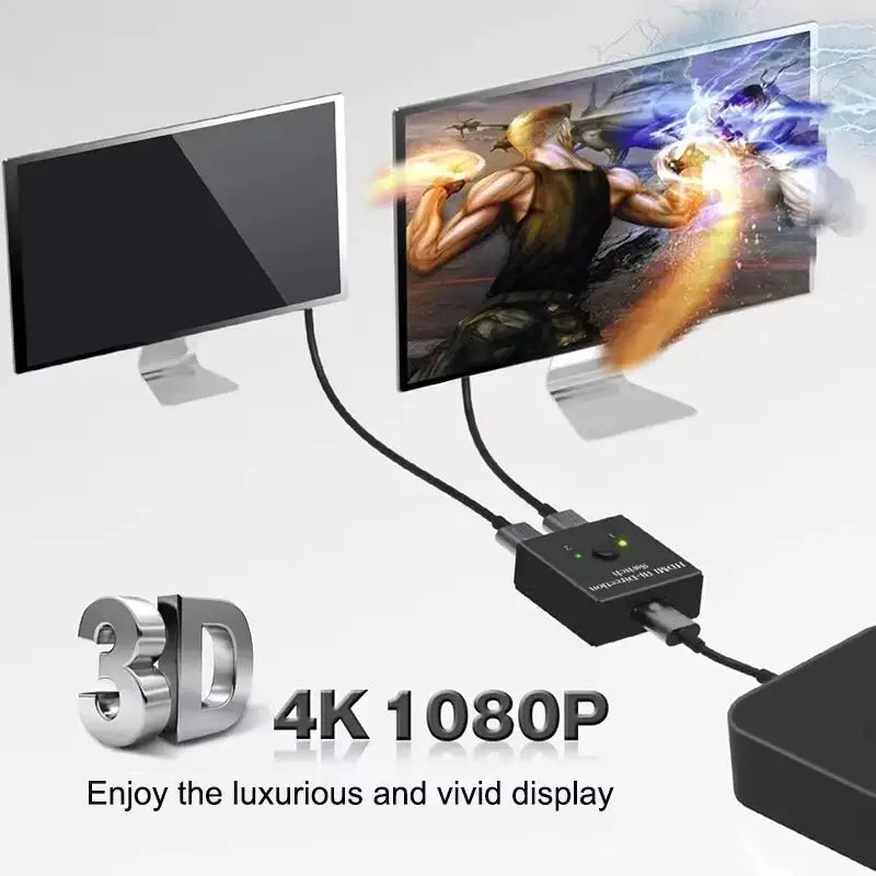 HDMI Switch Hub Zero Power Dual Mode — product view 2