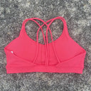 Breathable Nylon Spandex Sport Bra With Chest Pad