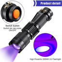 Portable Mini UV Flashlight for Pet Urine Detection