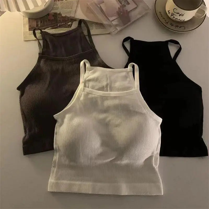 Korean Striped Tank Top Women Summer Fashion Essential