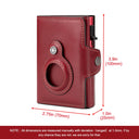 Anti-scan Magnet Credit Card Holder Wallet Genuine Leather