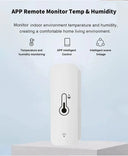 Tuya WiFi Smart Temperature And Humidity Sensor Battery Powered