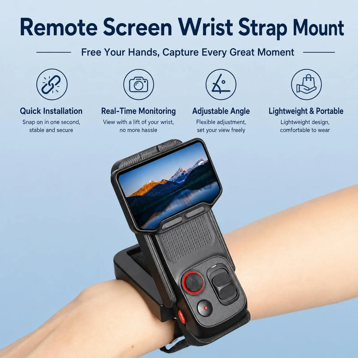 Luna Ultra Wrist Strap Mount