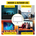 100 Inch Portable Tripod Movie Screen