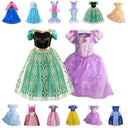 Enchanting Princess Dress: Cinderella Snow White Aurora Sofia Rapunzel