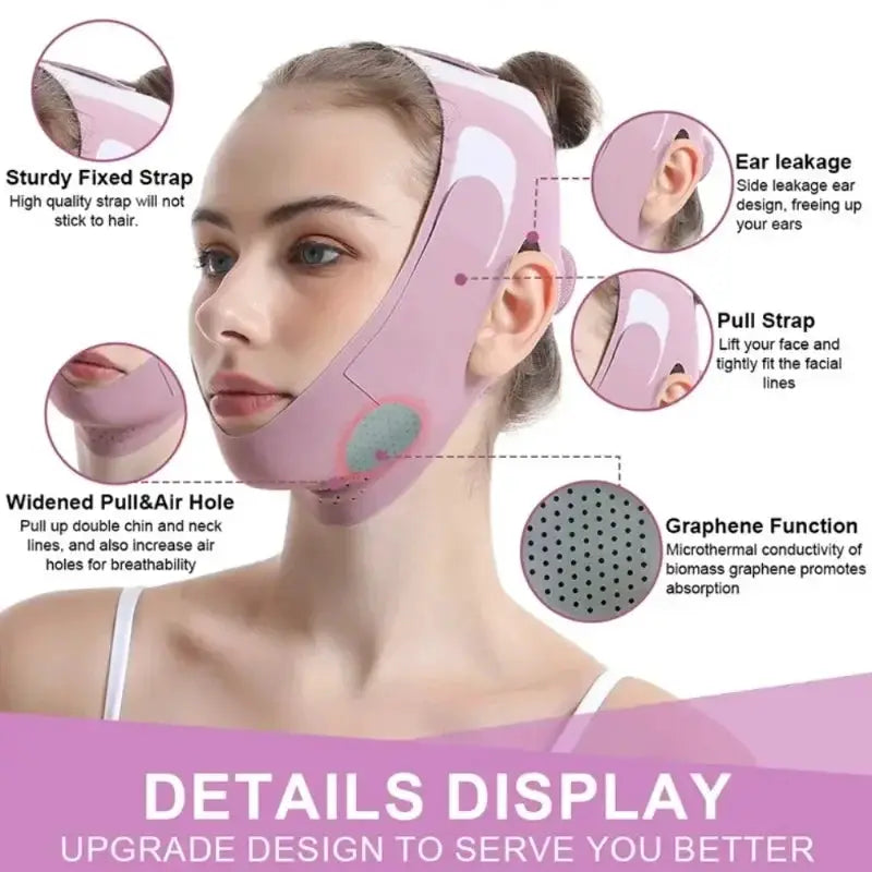 V Line Face Shaper Graphene Slimming Bandage Tools