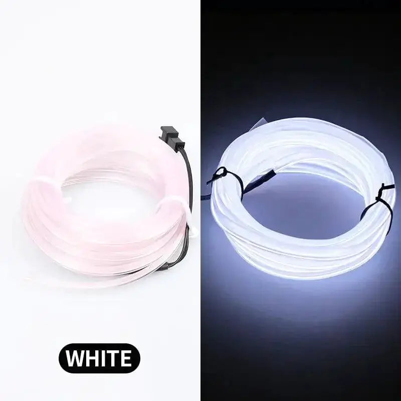 Car Interior Ambient LED Strip Lights USB Powered Decoration