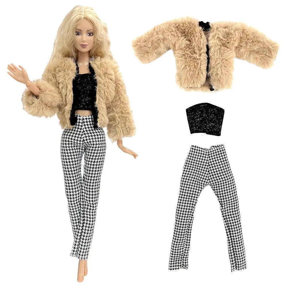 Chic Doll Fashion Set Vibrant Colors High Quality Style