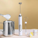 Portable Electric Milk Frother for Easy Coffee Frothing