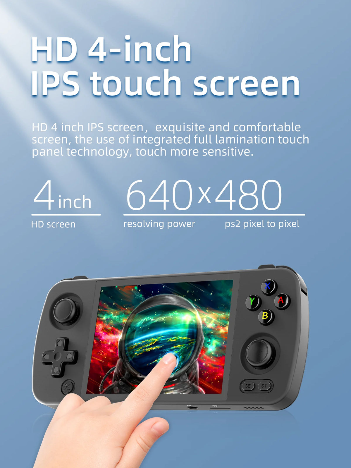 ANBERNIC Metal Handheld Game Console Android System Unisoc Tiger — product view 4