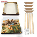 Custom Photo Canvas Painting Poster with DIY Frame Decor