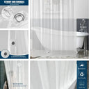 Waterproof Shower Curtain for Bathrooms