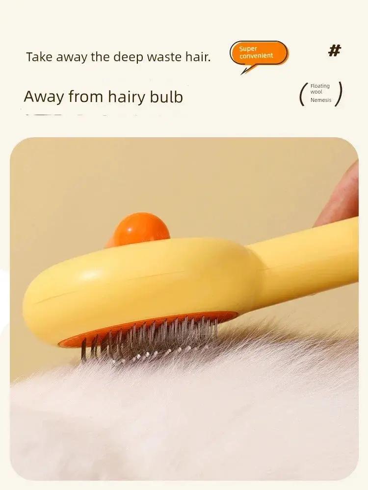 Hair Removal Brush Cat Comb For Easy Grooming And Pet Fur