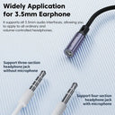 USB C To 3.5mm Audio Adapter - Supports Calls.
