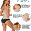 Seamless Tummy Control Camisole Lightweight Body Shaper