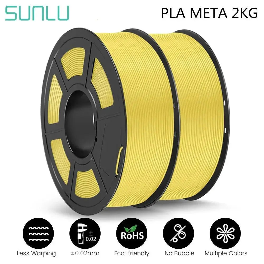 SUNLU PLA Meta Filament 2kg For Fast Printing Quality