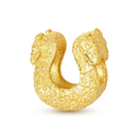 Golden Charm Beads Sterling Silver