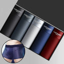 Breathable Bamboo Boxer Shorts for Men Large Size Comfort