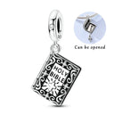 Silver Charm Pendant Celtic Dragon