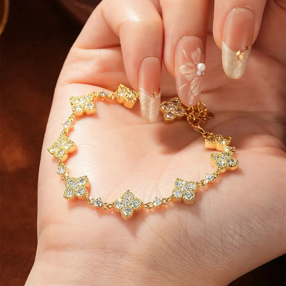 Oxtao Gold Moissanite Bracelet — product image 7