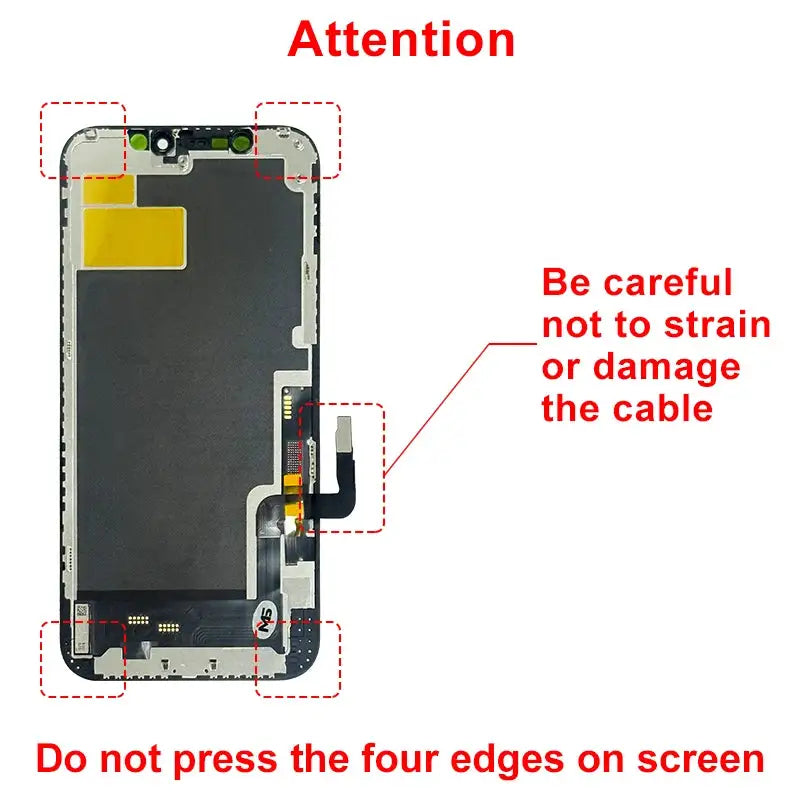 OLED 12ProMax LCD For iPhone 12 Display 3D Touch 13 Pro Max Screen Replace 12 Mini 14 Incell 14Pro 15 Plus Display 15 16 Pro Max