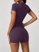 Women Yoga Butt Lifting Shorts High Waist Control
