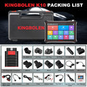 Kingbolen K10 Car Diagnostic Tool ECU Coding Active Test