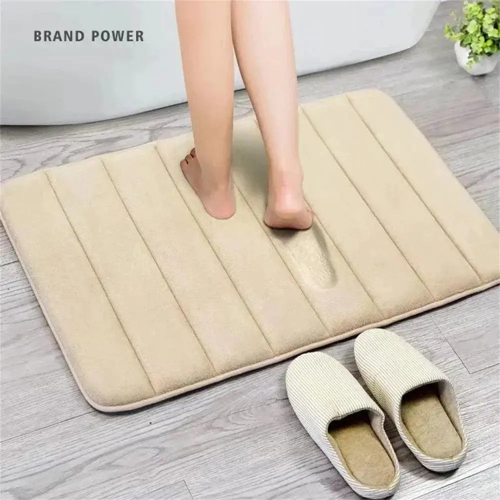 Ultra Absorbent Memory Foam Bath Mat For Comfort And Style