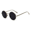 Unisex SHAUNA Retro Round Sunglasses with UV400 Protection