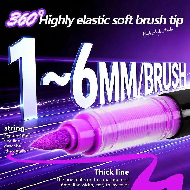 Acrylic Paint Markers Set — product view 5