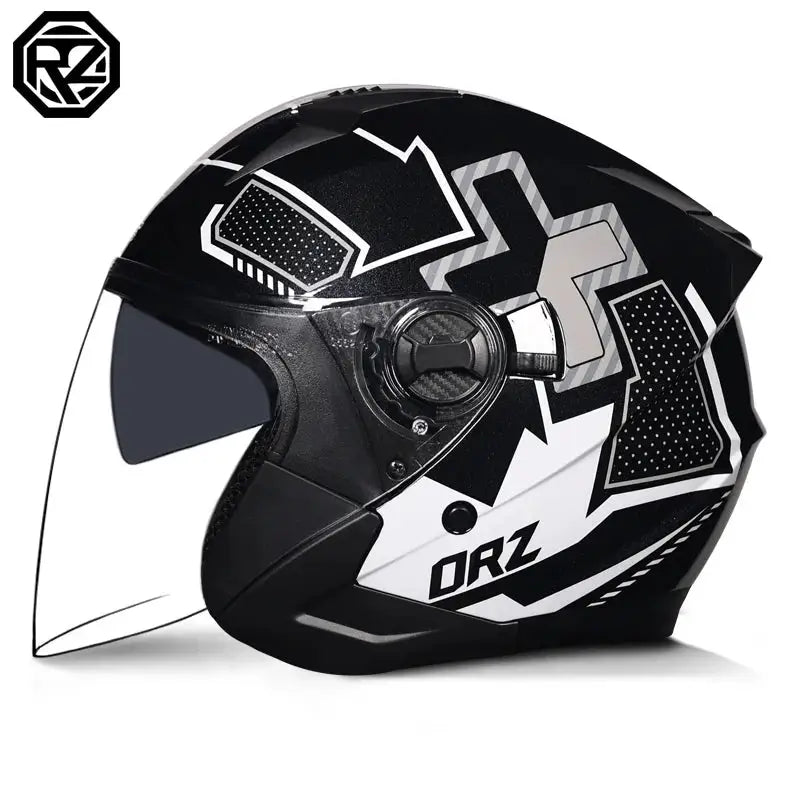 Unisex Open Face Motorcycle Helmet — product view 13