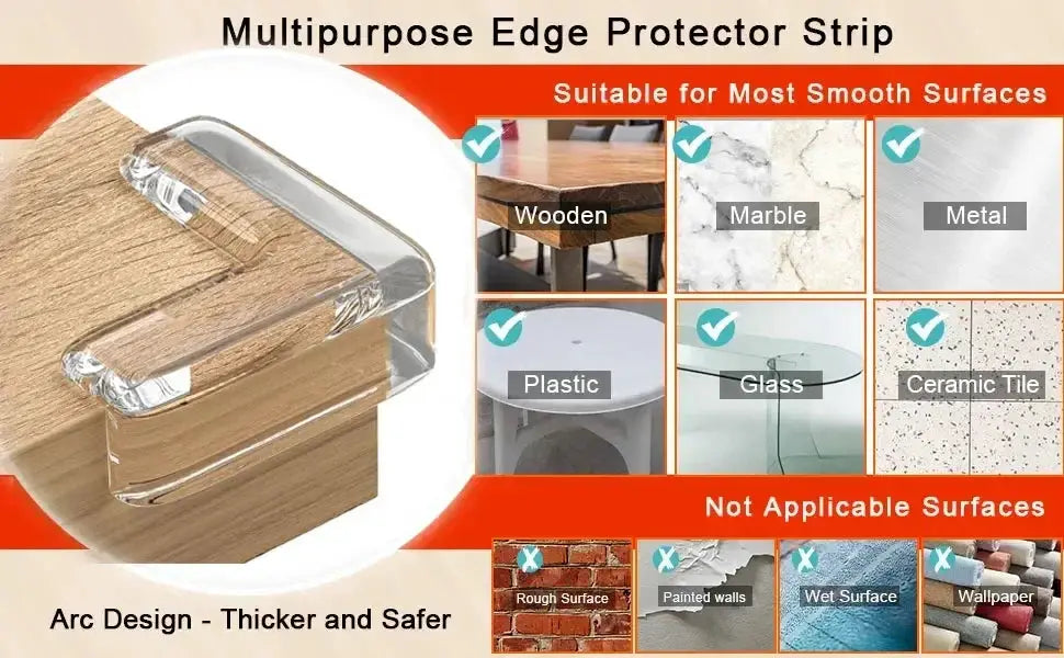 Clear Corner Guard for Baby Safety Edges — product view 9