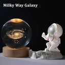 3D Galaxy Moon: Planet USB LED Night Light Lamp