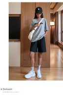 Pure Cotton Black Sports Shorts Stylish & Comfortable Wear