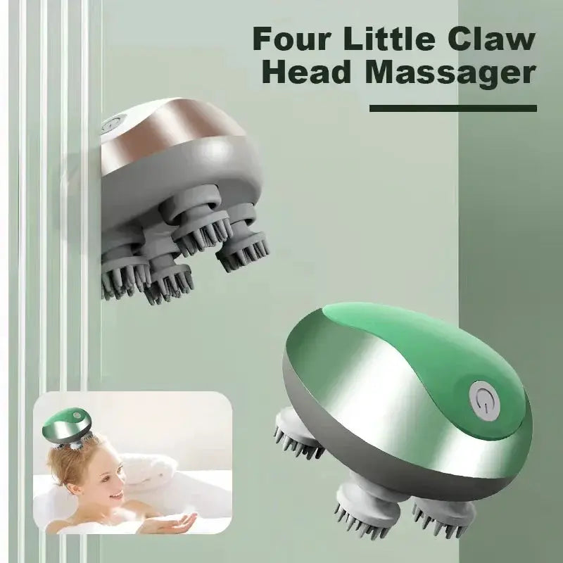 Multi Claw Head Massager for Dogs and Cats Rechargeable