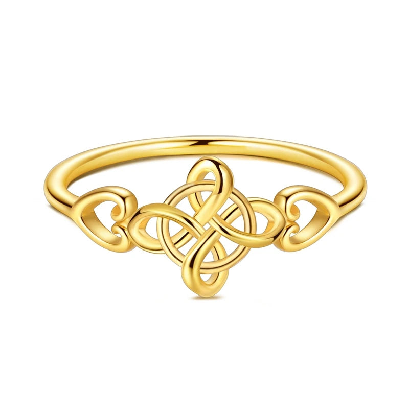 Mula Sterling Silver Gold Celtic