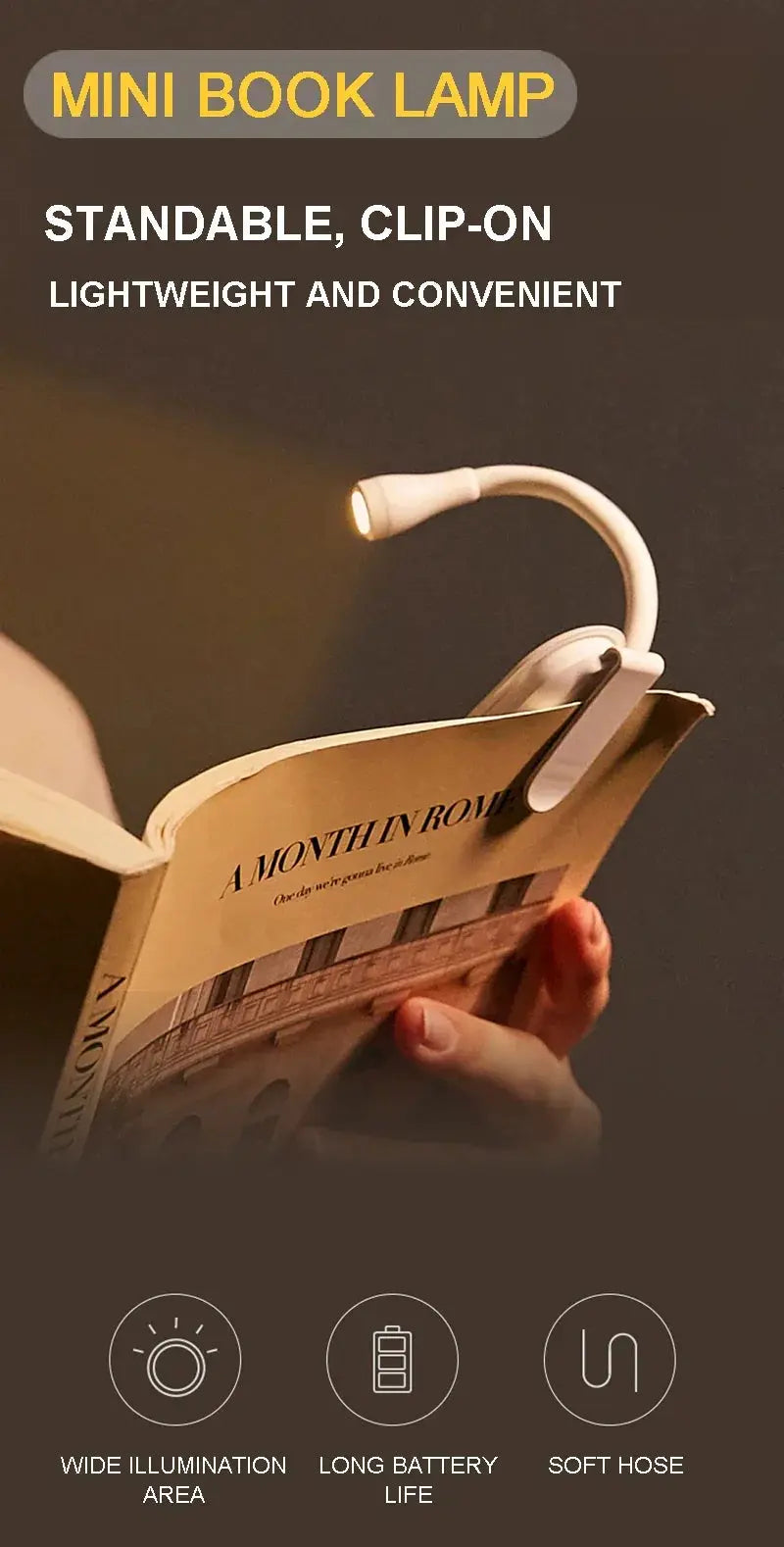 Eye Protection Clip On Reading Light — product view 9