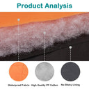 Big Dog Winter Jacket Stylish Waterproof Coat for Large Dogs