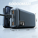 Hganus 50000mAh Power Bank - 22.5W Fast Charge