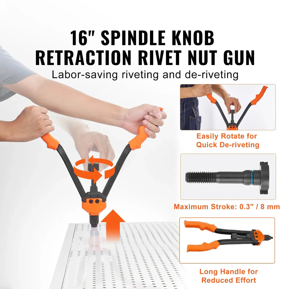 Heavy Duty Inch Rivet Nut Tool — product image 2