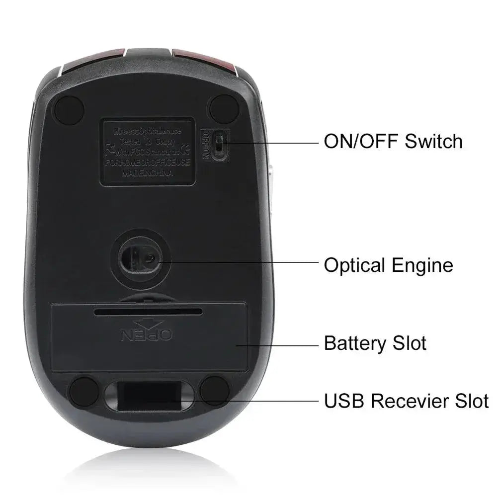 ORZERHOME Wireless Gaming Mouse For PC Gaming Setup Upgrade