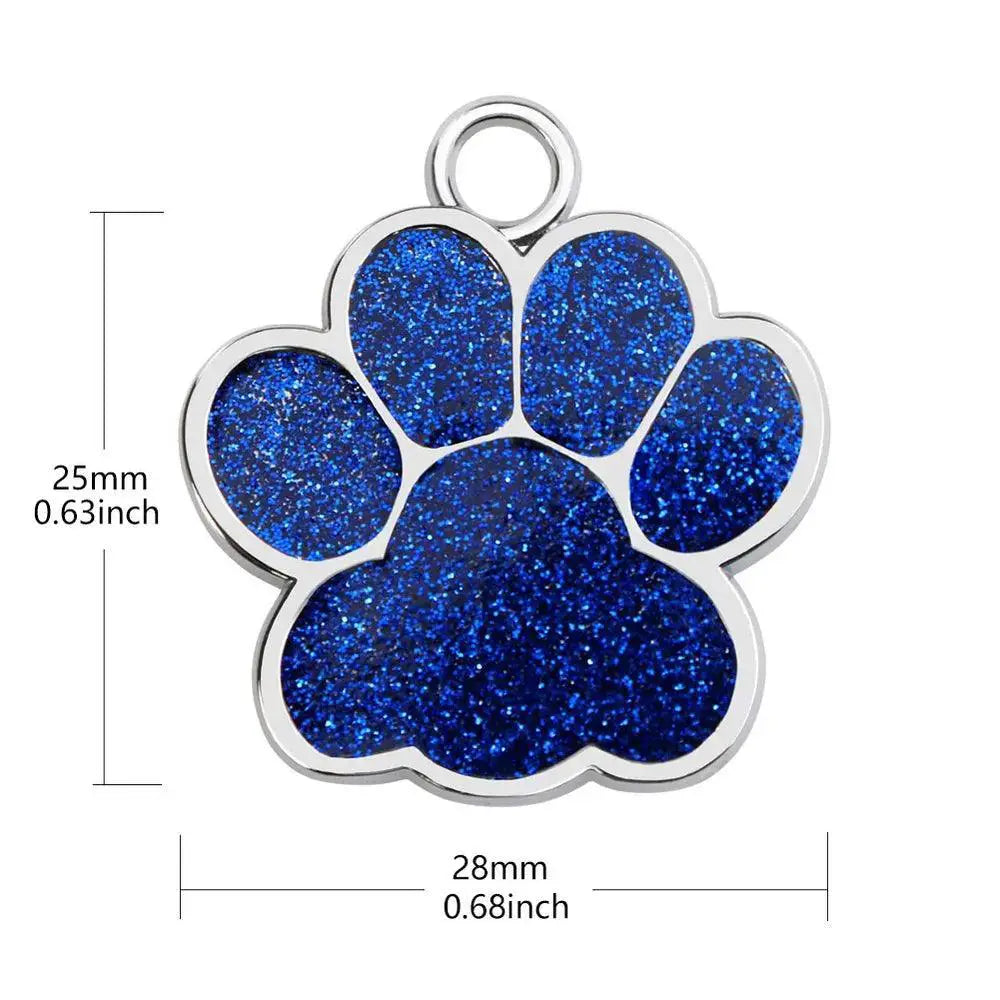 Engraved Pet ID Tag Personalized Nameplate Keyring Safety