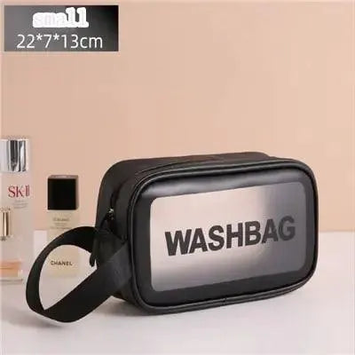 Clear Waterproof Travel Makeup Bag Beauty Organizer