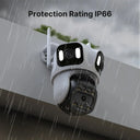 Smart Three Lens Outdoor Camera for Smarter Living