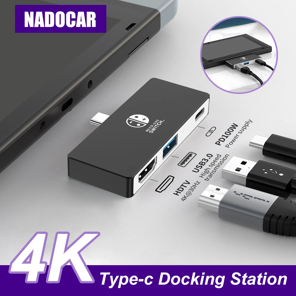 USB C HDMI Docking Hub